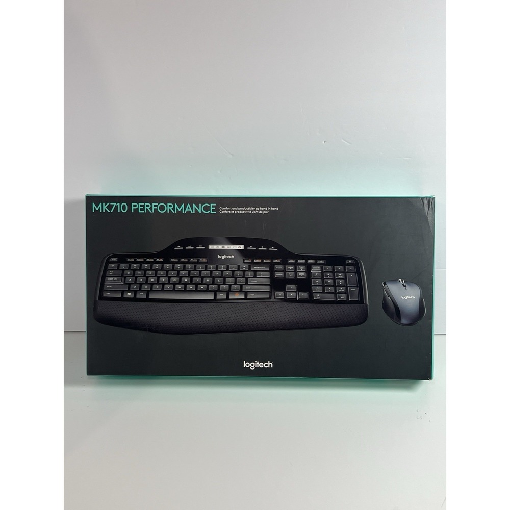 Logitech MK710 Wireless Keyboard and Mouse Combo A3 No Dongle With Box